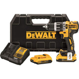 DeWalt DCD796D2-QW Brushless Κρουστικό Δραπανοκατσάβιδο Μπαταρίας 18V Li-Ion Με 2 Μπαταρίες 2.0Ah & Βαλίτσα T-Stak