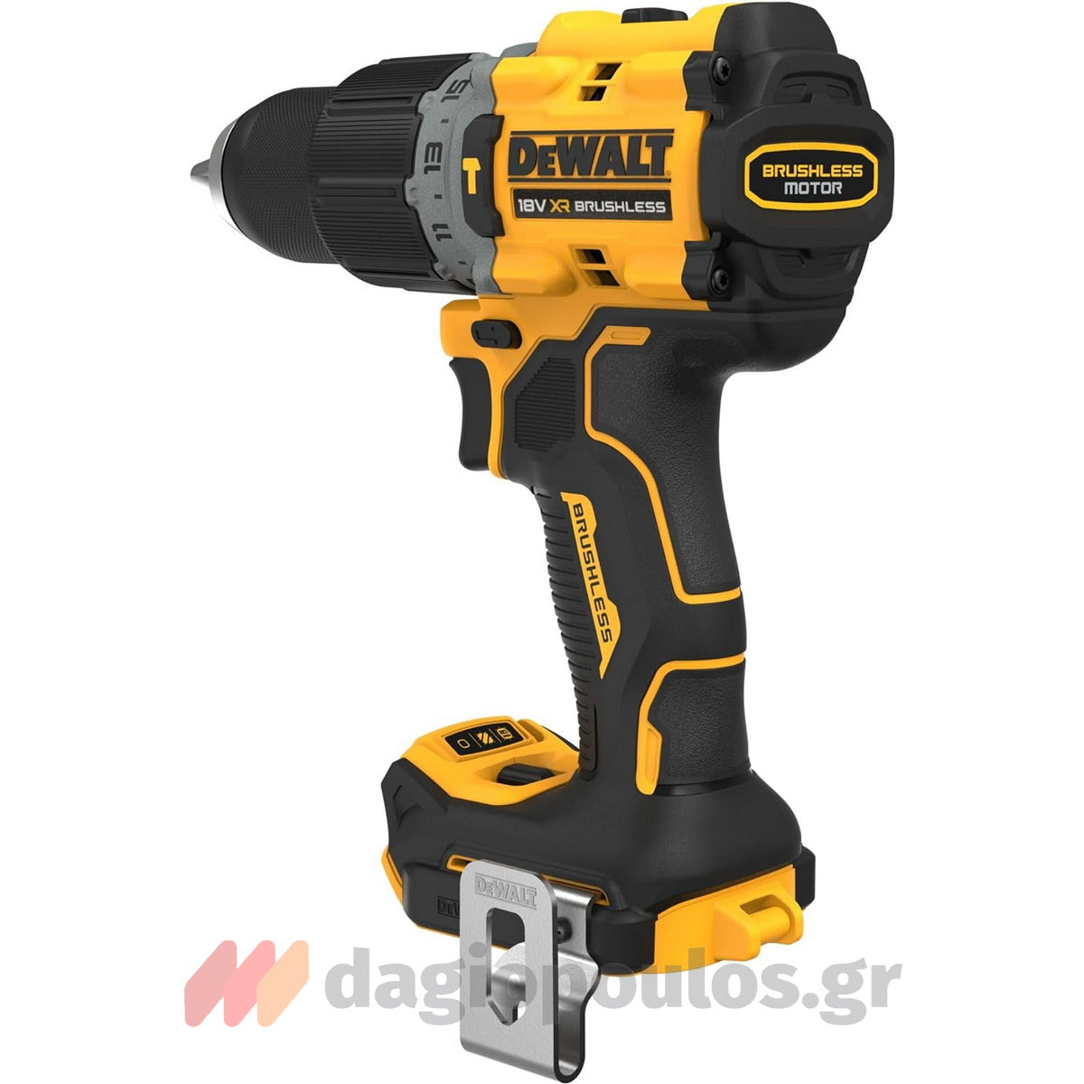 DeWalt DCK2050H2T-QW Brushless Συλλογή Κρουστικό Δραπανοκατσάβιδο & Παλμικό Κατσαβίδι 18V Li-Ion Με 2 Μπατ.5.0Ah - Φορτιστή - Βαλίτσα T-Stak