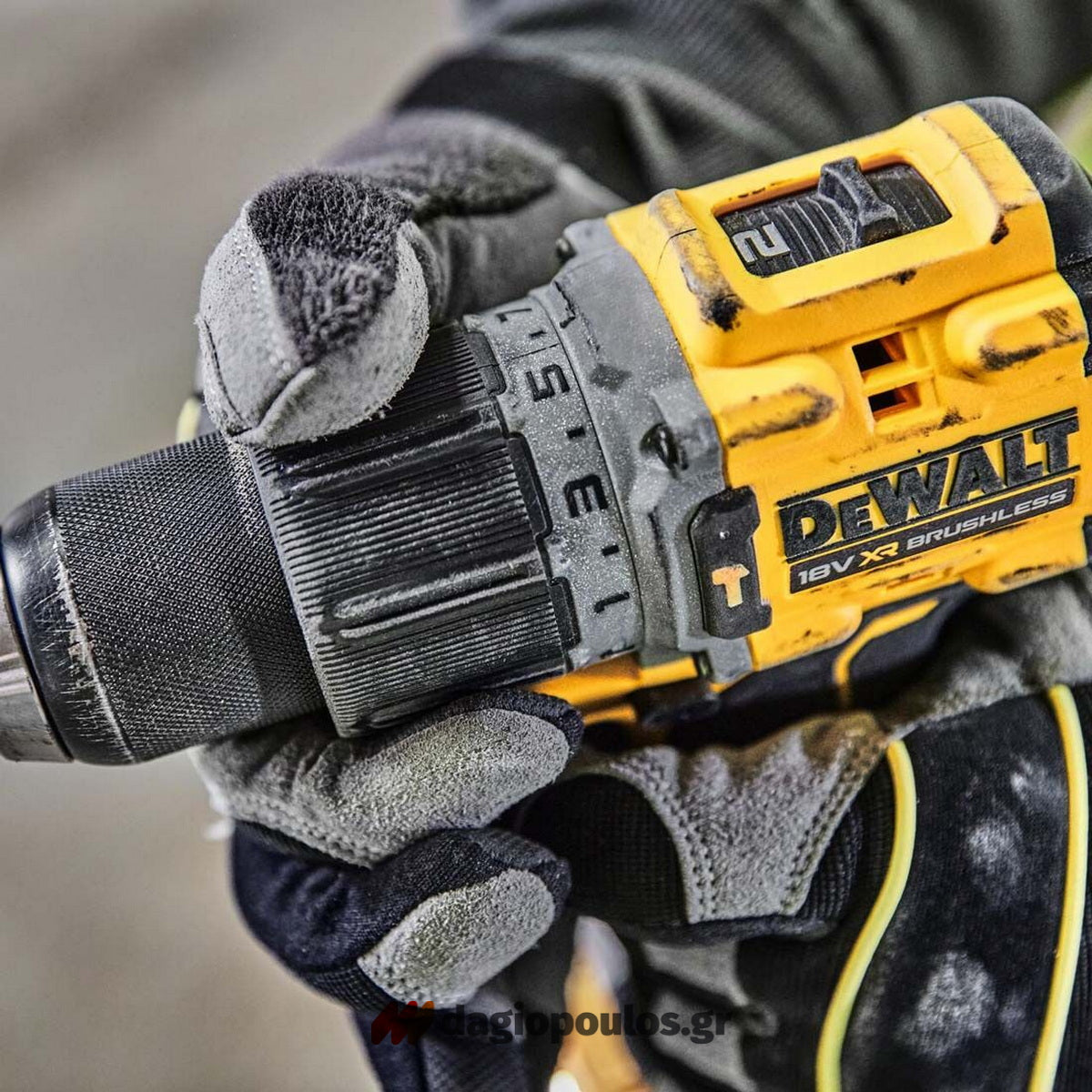 DeWalt DCD805H2T-QW Brushless Κρουστικό Δραπανοκατσάβιδο Μπαταρίας 18V Li-Ion Με 2 Μπαταρίες 5.0Ah Powerstack & Βαλίτσα T-Stak