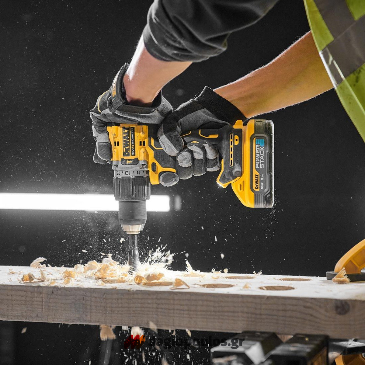 DeWalt DCD805H2T-QW Brushless Κρουστικό Δραπανοκατσάβιδο Μπαταρίας 18V Li-Ion Με 2 Μπαταρίες 5.0Ah Powerstack & Βαλίτσα T-Stak