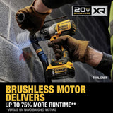 DeWalt DCD996P2 Brushless Κρουστικό Δραπανοκατσάβιδο Μπαταρίας 18V Li-Ion Με 2 Μπαταρίες 5.0Ah & Βαλίτσα T-Stak