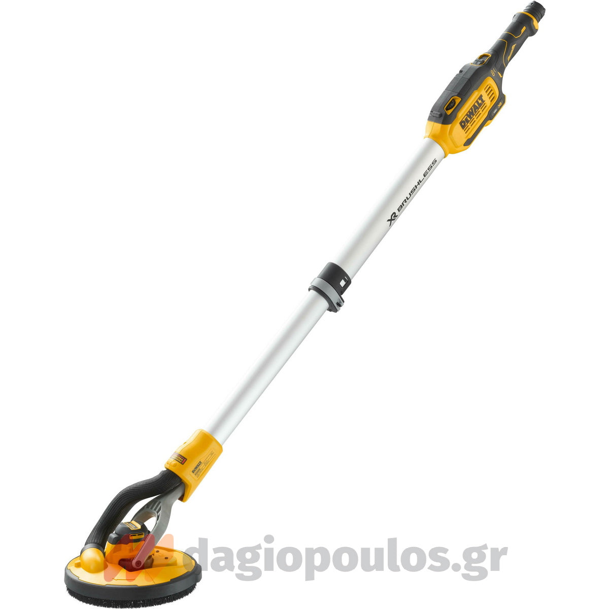 DeWalt DCE800T2-QW Brushless Τριβείο Τοίχου Γυψοσανίδας Ρυθμιζόμενο Πτυσσόμενο Μπαταρίας 18V Li-Ion 225mm Με 2 Μπαταρίες 6.0Ah