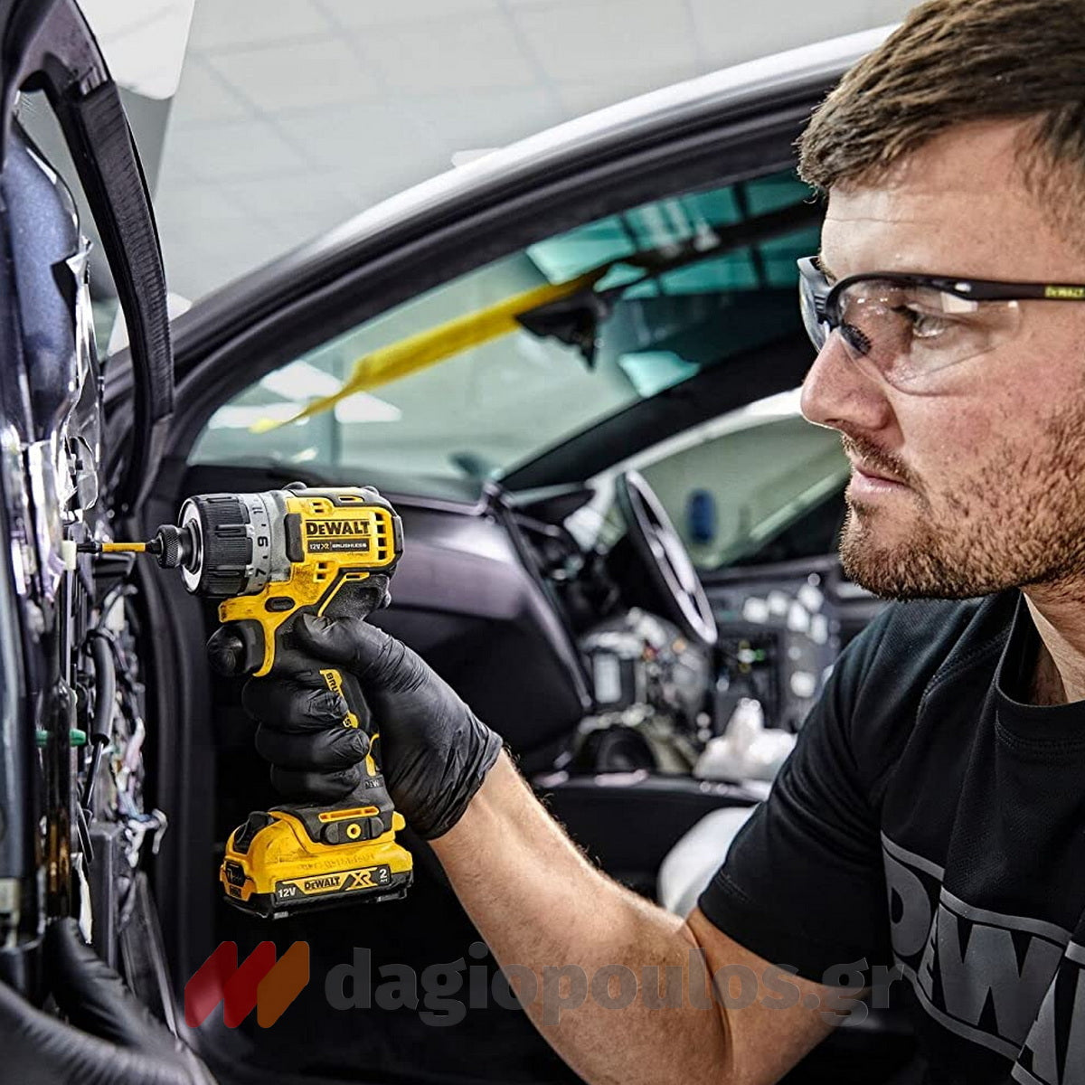 DeWalt DCF601D2-QW Brushless Κατσαβίδι Παλμικό Μπαταρίας 12V Li-Ion Με 2 Μπαταρίες 2.0Ah & Βαλίτσα