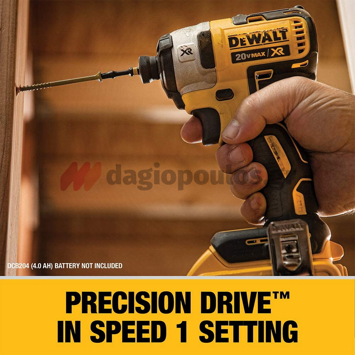 DeWalt DCF887P2-QW Brushless Παλμικό Κατσαβίδι Μπαταρίας 18V Li-Ion 1/4" 205Nm Με 2 Μπατ.5.0Ah & Βαλίτσα T-Stak