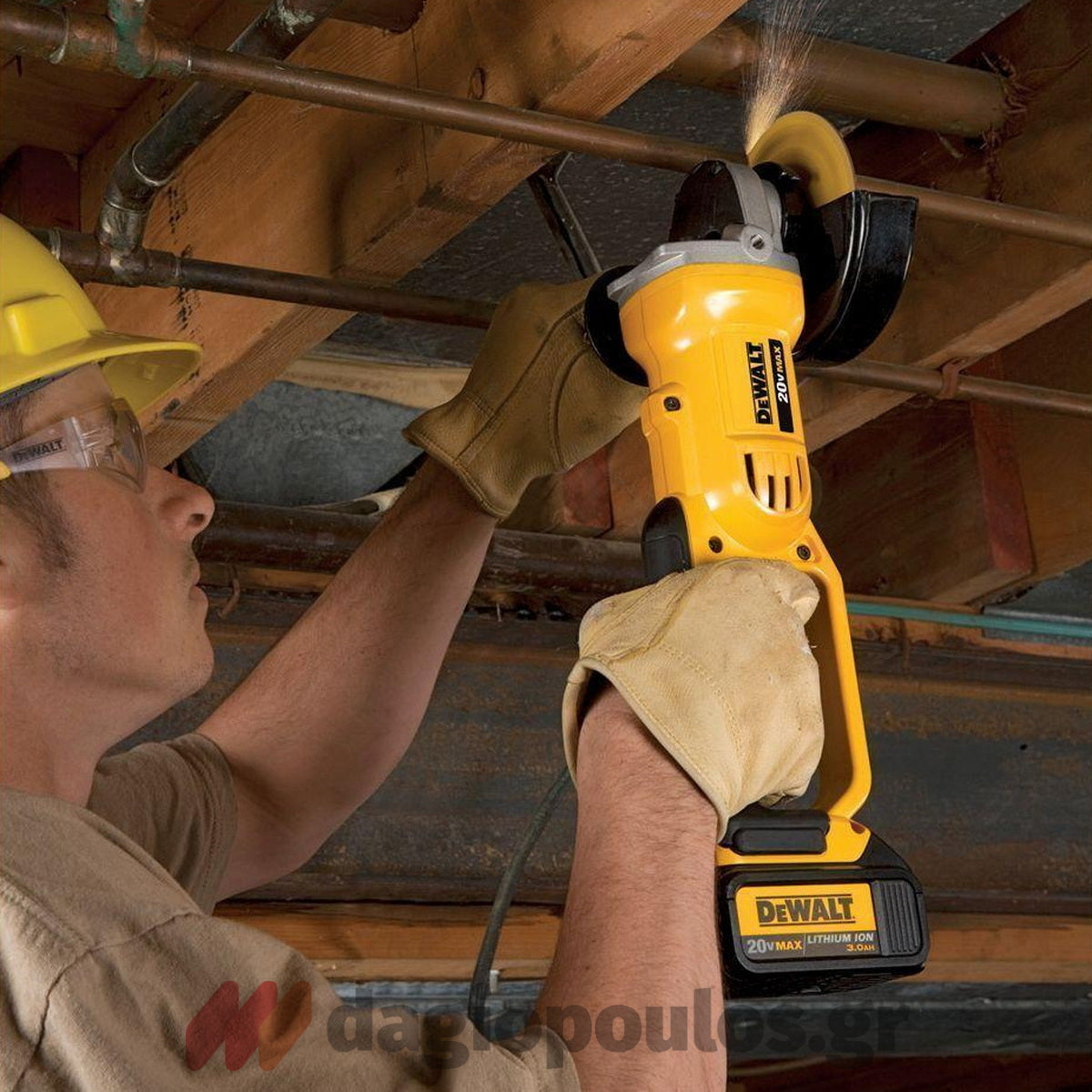 DeWalt DCK308DM-QW Brushless Συλλογή Πνευματικό Πιστολέτο, Κατσαβίδι Γυψοσανίδας, Γωνιακός Τροχός 18V Li-Ion Με 2 Μπατ.XR - Φορτιστή -Τσάντα