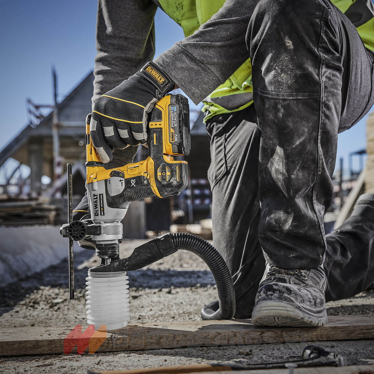 DeWalt DCH172NT-XJ SDS Plus Brushless Πνευματικό Περιστροφικό Σκαπτικό Πιστολέτο 18V Li-Ion 1.4J 1.8kgr SOLO Με Βαλίτσα T-Stak
