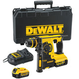 DeWalt DCH253M2-QW SDS Plus Brushless Σκαπτικό Περιστροφικό Πνευματικό Πιστολέτο 18V Li-Ion 2.1J Με 2 Μπατ.4.0Ah - Φορτιστής - Βαλίτσα
