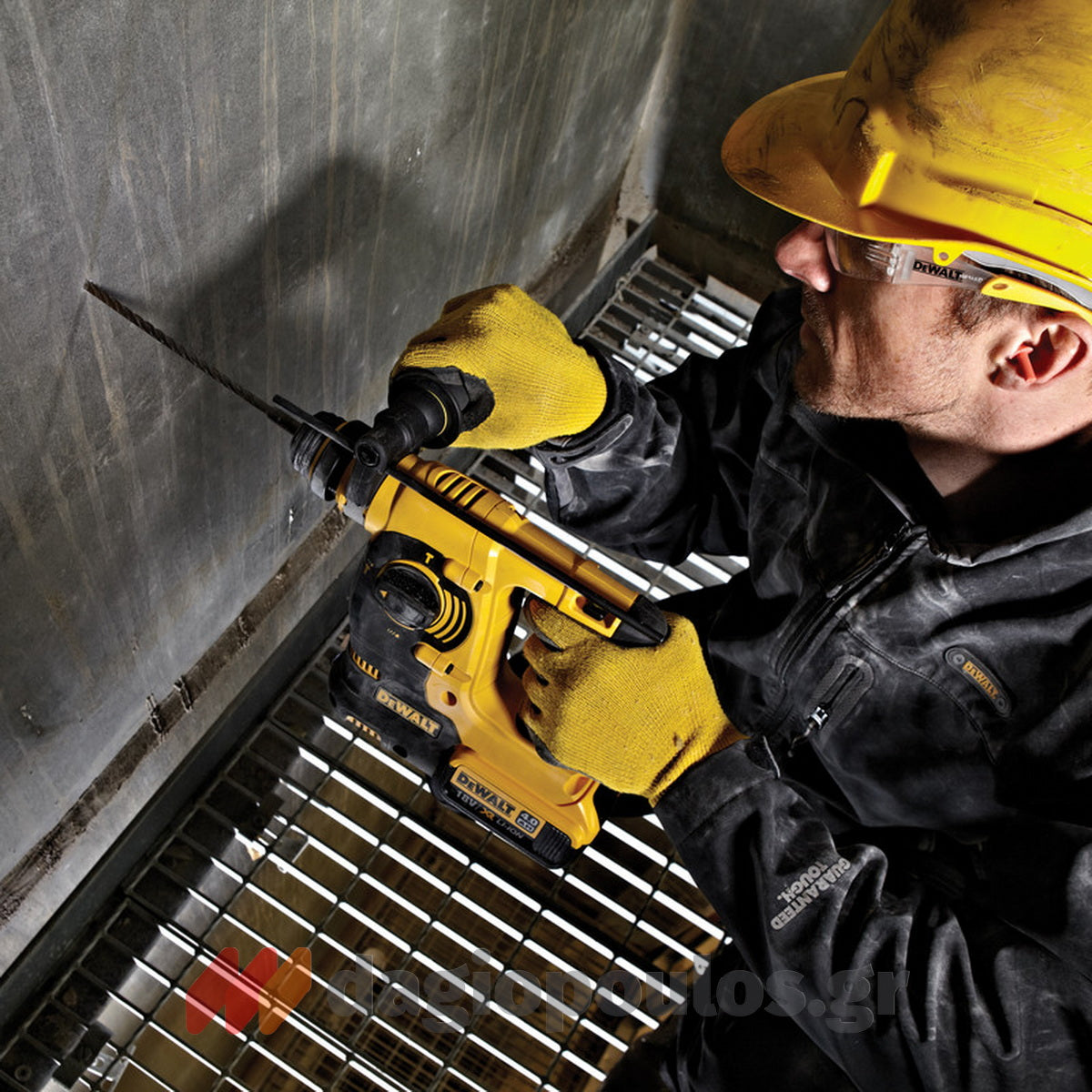 DeWalt DCH253N-XJ SDS Plus Brushless Σκαπτικό Πνευματικό Πιστολέτο Μπαταρίας 2.1J 2.5Kgr 18V Li-Ion SOLO