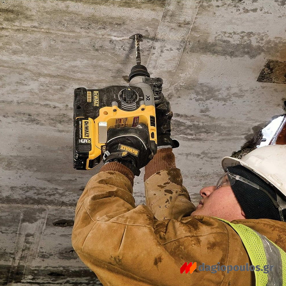 DeWalt DCH273H2T-QW SDS Plus Brushless Σκαπτικό Περιστροφικό Πνευματικό Πιστολέτο 18V Li-Ion Με 2 Μπαταρίες 5.0Ah Powerstack & Βαλίτσα T-Stak