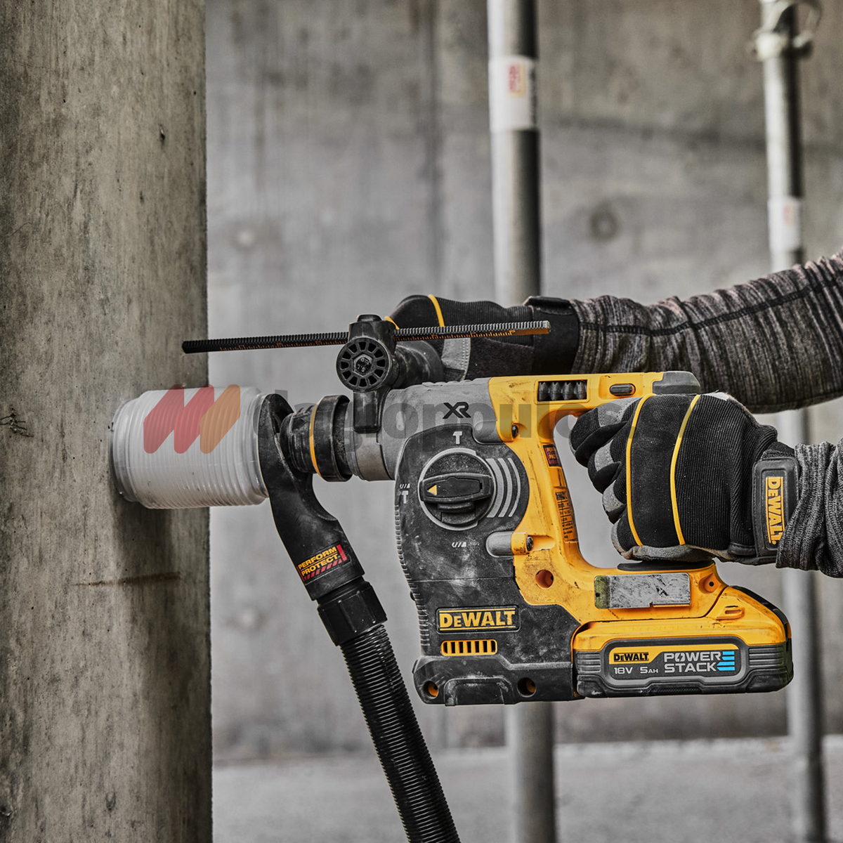 DeWalt DCK305P3T-QW Brushless Συλλογή Πιστολέτο Πνευματικό, Παλμικό Κατσαβίδι, Γωνιακός Τροχός 18V Li-Ion Με 3 Μπατ.5.0Ah XR - Φορτιστή - 2 Βαλίτσες T-Stak