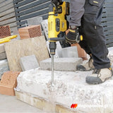 DeWalt DCH481X2-QW SDS Max Brushless Πνευματικό Κρουστικό Σκαπτικό Μπαταρίας 54V Li-Ion 6.1J 5.4Kg Με 2 Μπατ.9.0Ah - Φορτιστή - Βαλίτσα
