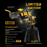 DeWalt DCK266P2LR Brushless Συλλογή Κρουστικό Δραπανοκατσάβιδο & Παλμικό Κατσαβίδι 18V Li-Ion 2 Μπαταρίες 5.0Ah & Βαλίτσα T-Stak & Μπουφάν Εργασίας