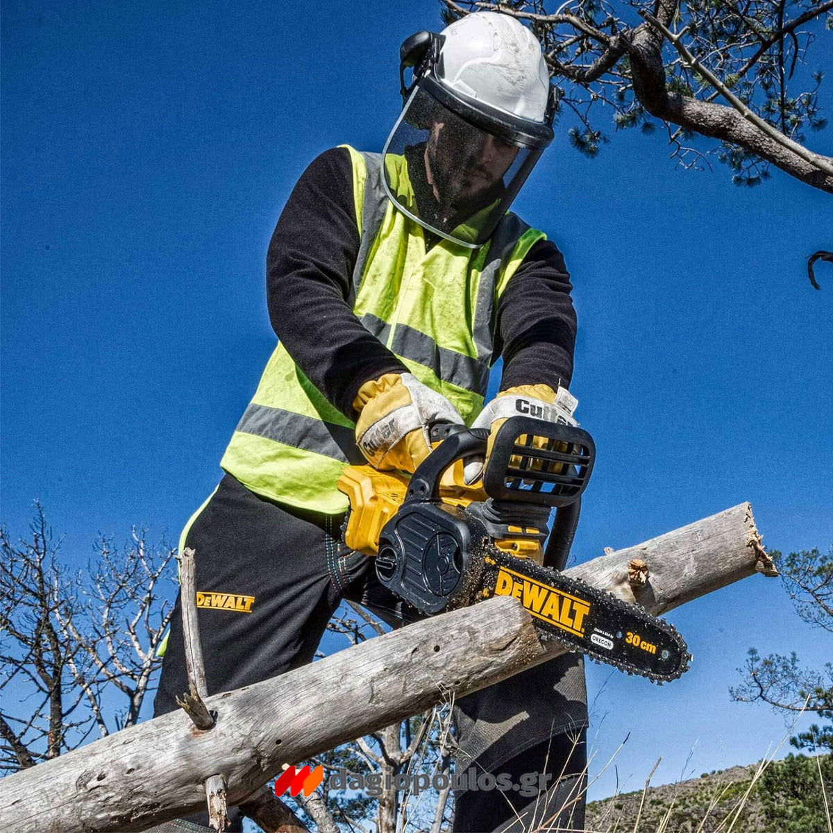 DeWalt DCM565P1-QW Brushless Αλυσοπρίονο Μπαταρίας 18V Li-Ion Με Μπαταρία XR 5.0Ah