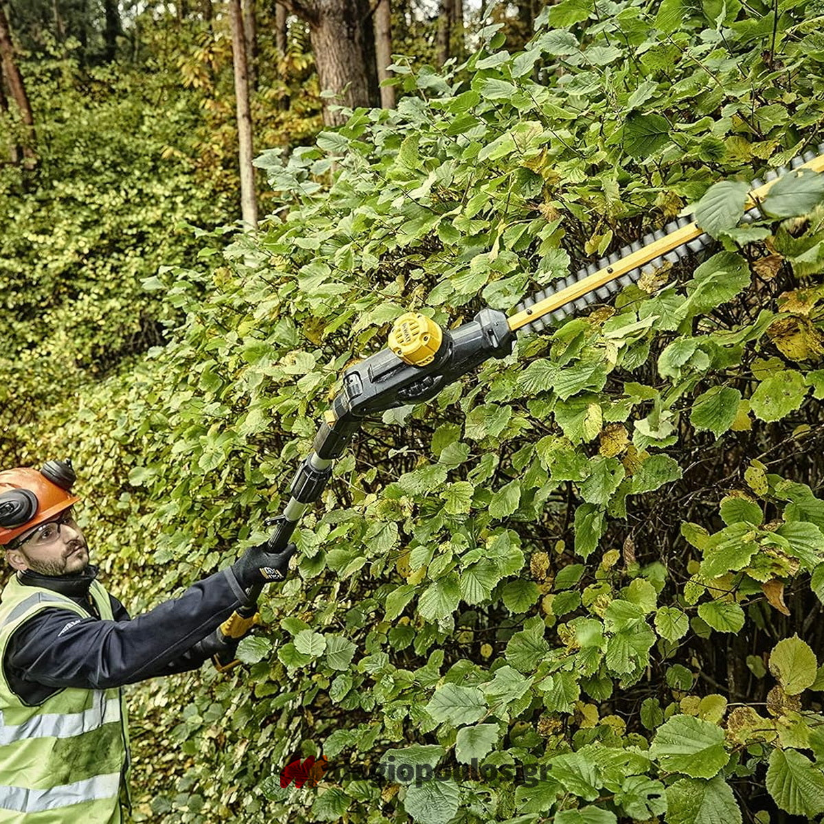 DeWalt DCMPH566P1-QW Brushless Ψαλίδι Μπορντούρας (Μπορντουροψάλιδο) Μπαταρίας XR 18V Li-Ion Με Μπαταρία 5.0Ah Σπαστό Επεκτεινόμενο