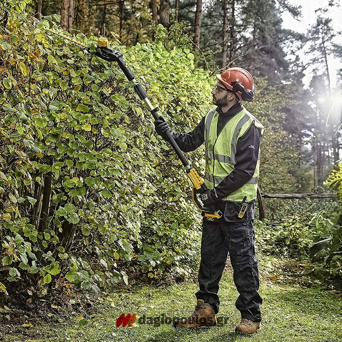 DeWalt DCMPH566P1-QW Brushless Ψαλίδι Μπορντούρας (Μπορντουροψάλιδο) Μπαταρίας XR 18V Li-Ion Με Μπαταρία 5.0Ah Σπαστό Επεκτεινόμενο