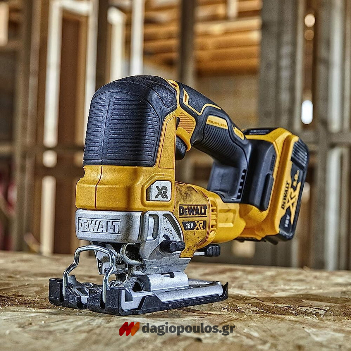 DeWalt DCS334N-XJ Brushless Σέγα Μπαταρίας XR 18V Li-Ion SOLO