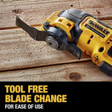 DeWalt DCS353N-XJ Brushless Πολυεργαλείο Μπαταρίας 12V Li-Ion SOLO Με Εξαρτήματα