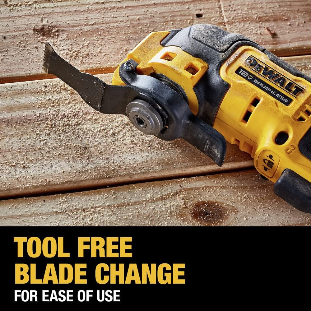 DeWalt DCS353NT-XJ Brushless Πολυεργαλείο Μπαταρίας 12V Li-Ion SOLO Με Εξαρτήματα & Βαλίτσα TStak