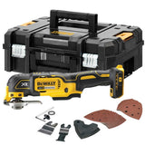 DeWalt DCS356NT-XJ Brushless Πολυεργαλείο Μπαταρίας 18V Li-Ion SOLO Με Εξαρτήματα & Βαλίτσα T-Stak