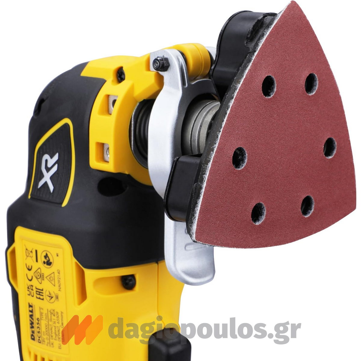 DeWalt DCS356NT-XJ Brushless Πολυεργαλείο Μπαταρίας 18V Li-Ion SOLO Με Εξαρτήματα & Βαλίτσα T-Stak