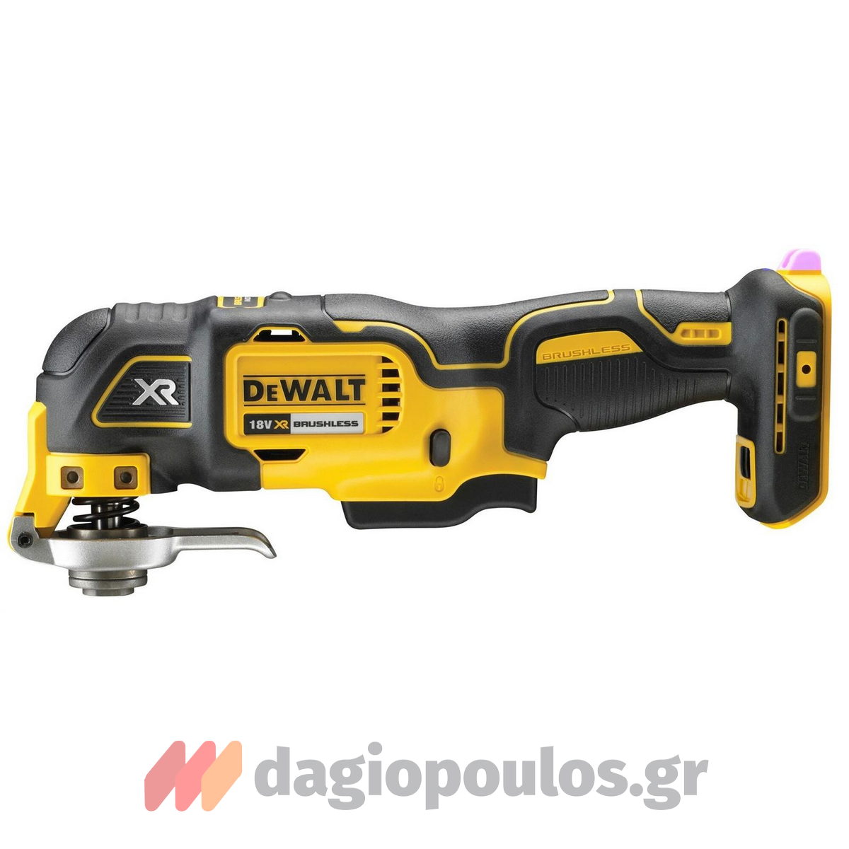 DeWalt DCS356NT-XJ Brushless Πολυεργαλείο Μπαταρίας 18V Li-Ion SOLO Με Εξαρτήματα & Βαλίτσα T-Stak