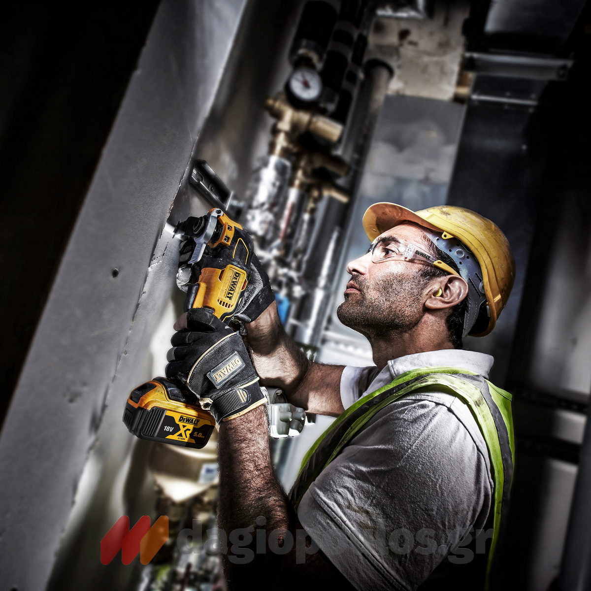 DeWalt DCS356NT-XJ Brushless Πολυεργαλείο Μπαταρίας 18V Li-Ion SOLO Με Εξαρτήματα & Βαλίτσα T-Stak