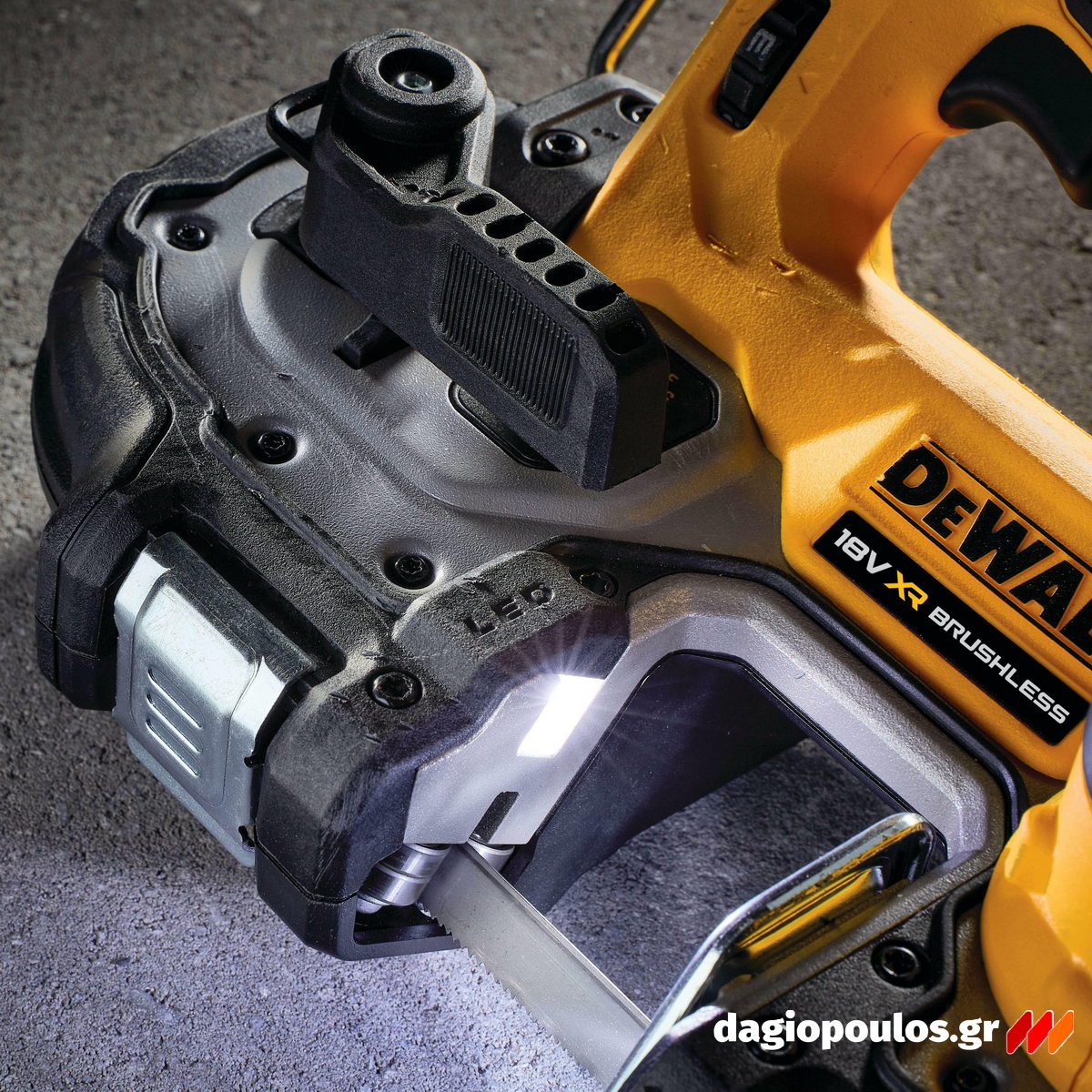 Dewalt DCS377NT-XJ Brushless Πριονοκορδέλα Μπαταρίας 18V Li-Ion SOLO Με Βαλίτσα T-Stak