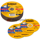 DeWalt DT20594-QZ Δίσκος Κοπής Αλουμινίου - Ανοξείδωτου (Inox) Λεπτός 125mm Σετ 25 Τεμ