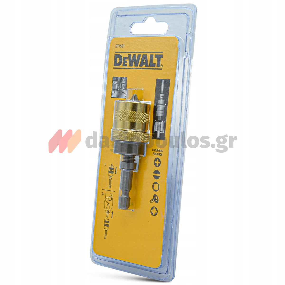 DeWalt DT7521-QZ Αντάπτορας Για Μύτες Γυψοσανίδας Ρυθμιζόμενος 75mm