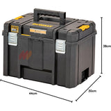 DeWalt DWST83346-1 T-STAK™ VI Deep Εργαλειοθήκη Μπαούλο