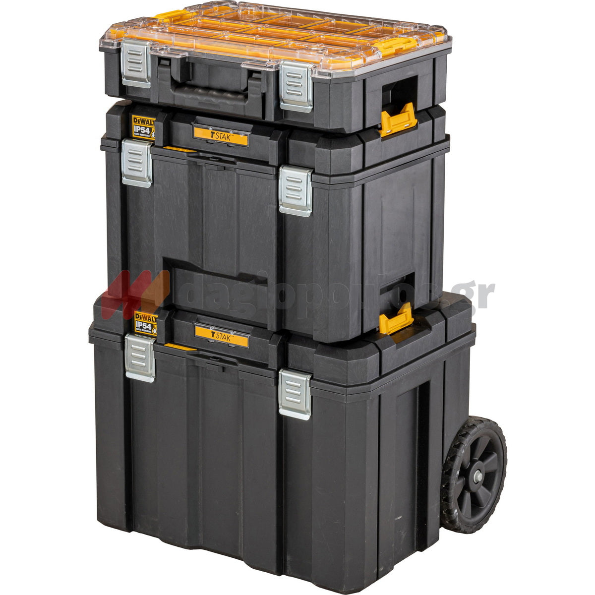 DeWalt DWST83347-1 Εργαλειοθήκη Μπαούλο Τροχήλατη Με Λαβή T-STAK 55Ltr