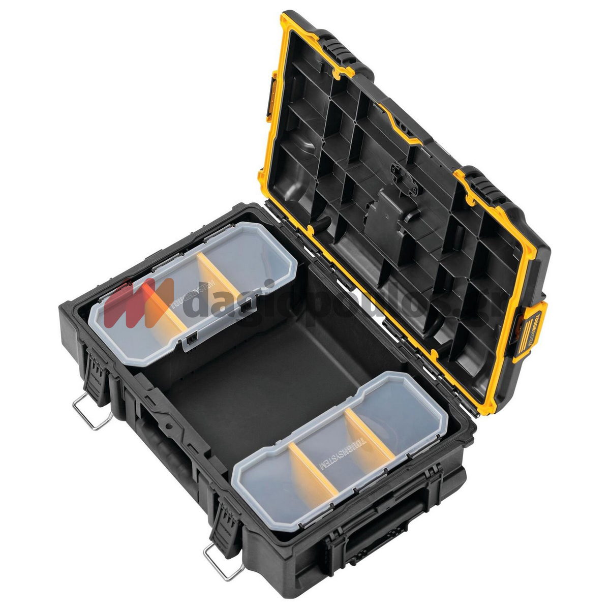 DeWalt DWST83402-1 Εργαλειοθήκη Τροχήλατη Σετ 3 Τεμ Tough System 2.0