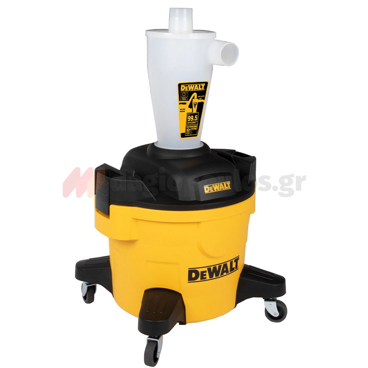 DeWalt DXVCS002 Διαχωριστής Σκόνης Cyclone με Κάδο 23L