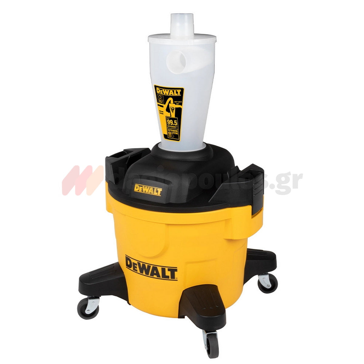 DeWalt DXVCS002 Διαχωριστής Σκόνης Cyclone με Κάδο 23L