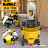 DeWalt DXVCS002 Διαχωριστής Σκόνης Cyclone με Κάδο 23L