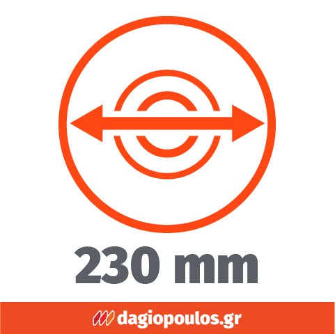 Yato YT-82105 Ηλεκτρικός Γωνιακός Τροχός 230mm 2400Watt