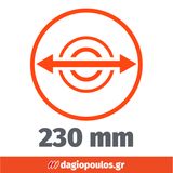Yato YT-82105 Ηλεκτρικός Γωνιακός Τροχός 230mm 2400Watt