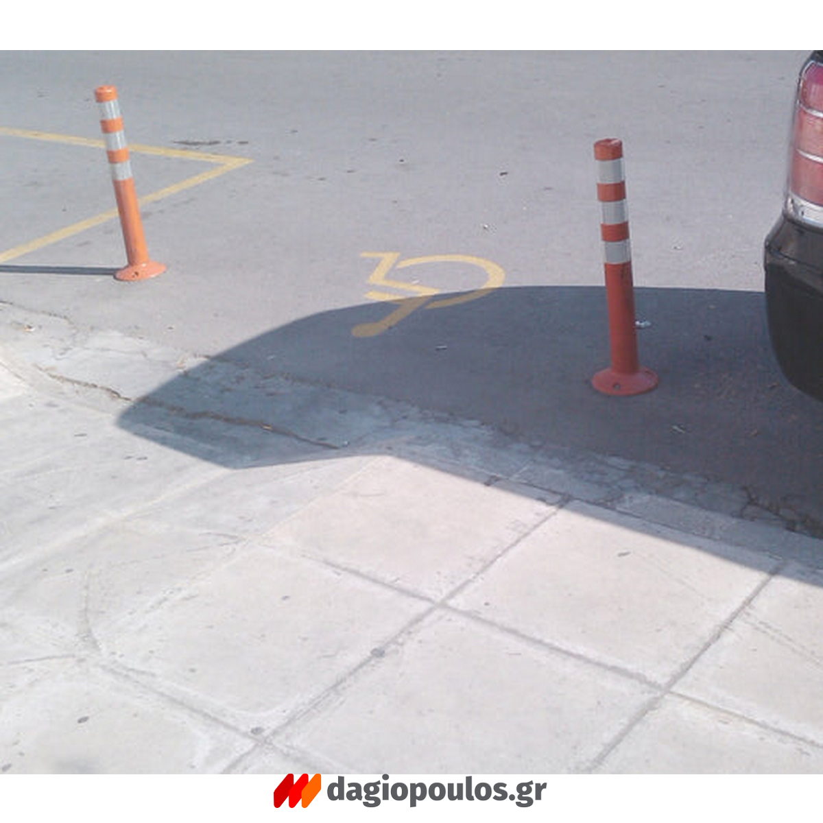 Κολωνάκι Σήμανσης PE 75cm