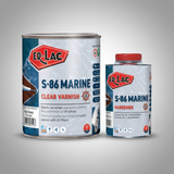 Erlac S-86 Marine VARNISH Βερνίκι Πολυουρεθάνης Υψηλών Αντοχών 2 Συστατικών Για Σκάφη ΣΑΤΙΝΕ