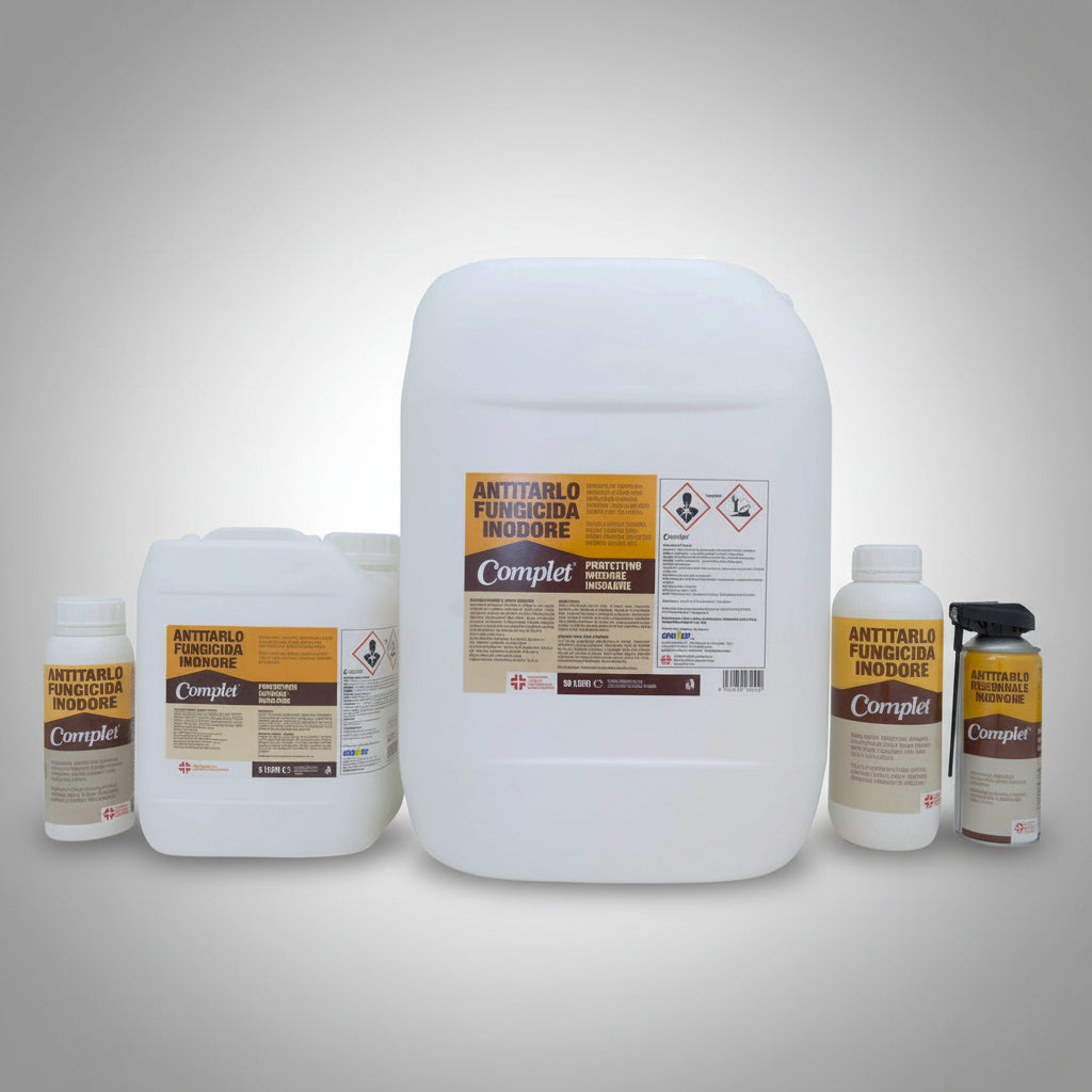 Ecolkem Complet Antitarlo Εντομοκτόνο Μυκητοκτόνο Προληπτικό Θεραπευτικό Άοσμο Προστατευτικό Ξύλου Νερού
