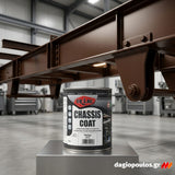 ErLac Chassis Coat Αντισκωριακό Αστάρι & Χρώμα Μετάλλων & Σασί Αυτοκινήτων ΜΑΥΡΟ