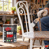 ErLac Rust Stop 3 σε 1 Αντισκωριακό Χρώμα ΑΠΕΥΘΕΙΑΣ στη Σκουριά Μαύρο