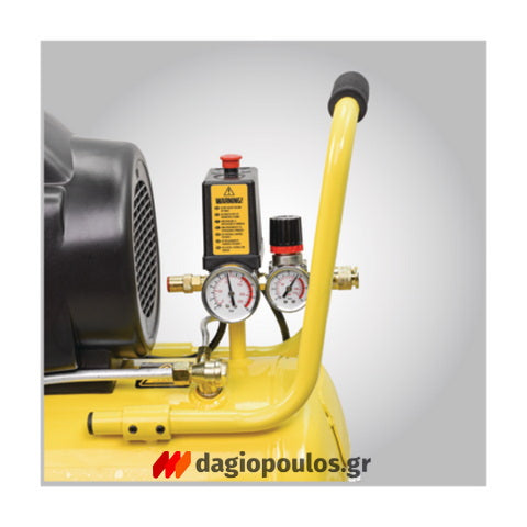 FF Group AC-D 24/2MC EASY 45897 Αεροσυμπιεστής Κομπρεσέρ Αέρα Μονομπλοκ 2.0Hp 24Ltr