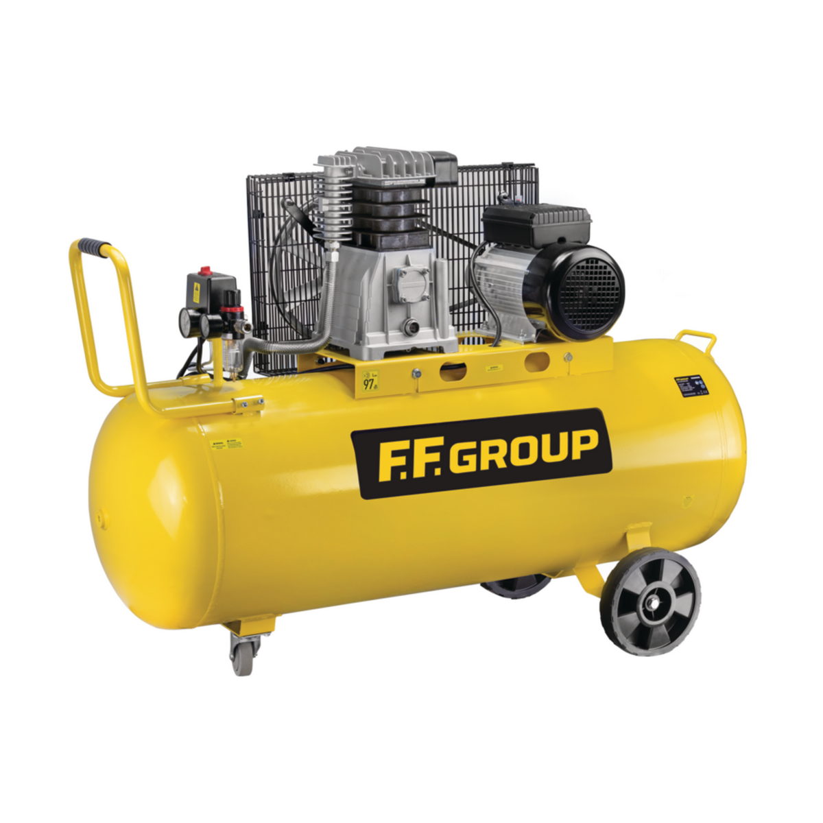 FF Group AC-B 150/4MC PRO 46590 Αεροσυμπιεστής Κομπρεσέρ Αέρα Mε Ιμάντα 4.0Hp 150Lit