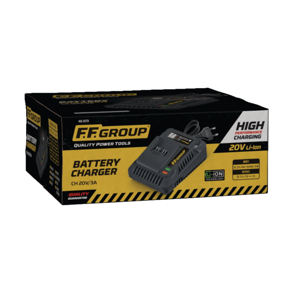 FF Group 46673 CH 20V/3A Φορτιστής Με Υψηλή Ταχύτητα Φόρτισης