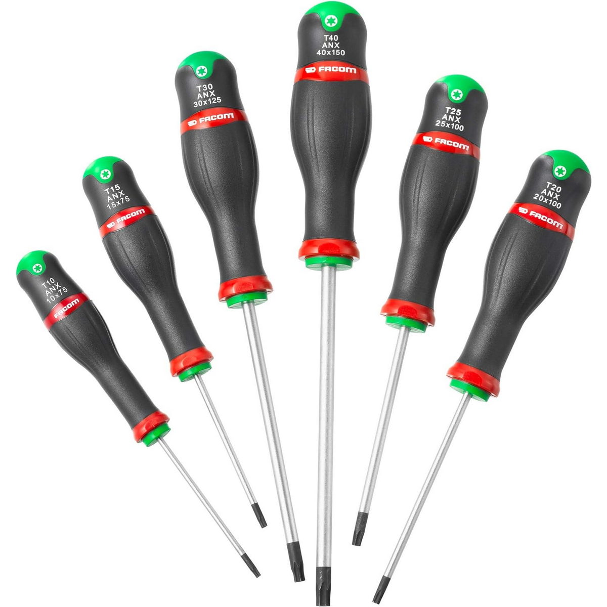 Facom ATX.J6 Συλλογή Κατσαβίδια Torx T10-T40 Σετ 7 Τεμ