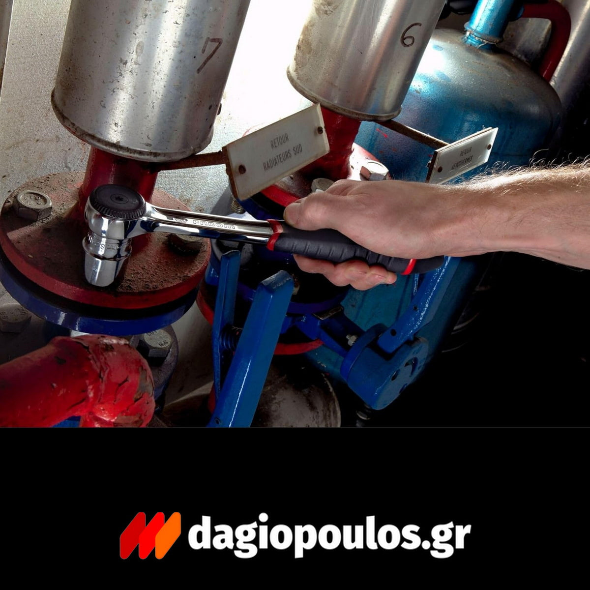 Facom RS.161-1PB Συλλογή Καρυδάκια Μανέλες Καστάνιας 1/4" & 1/2" Σετ 31 Τεμ