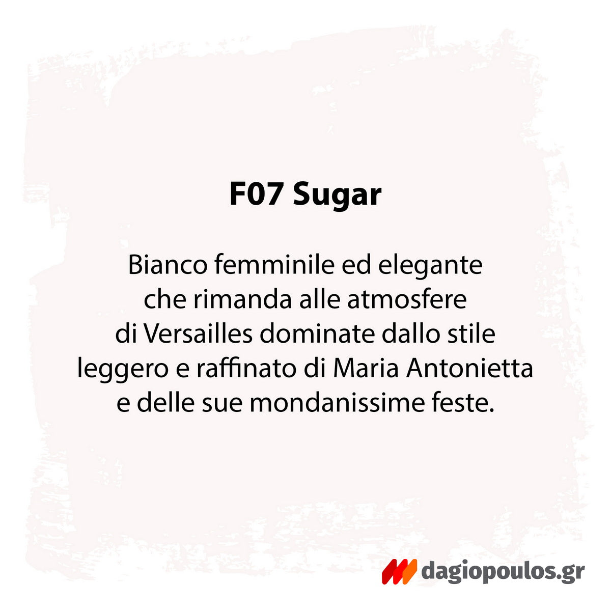 Fleur Chalky Look Άοσμο Οικολογικό Χρώμα Κιμωλίας F07 Sugar