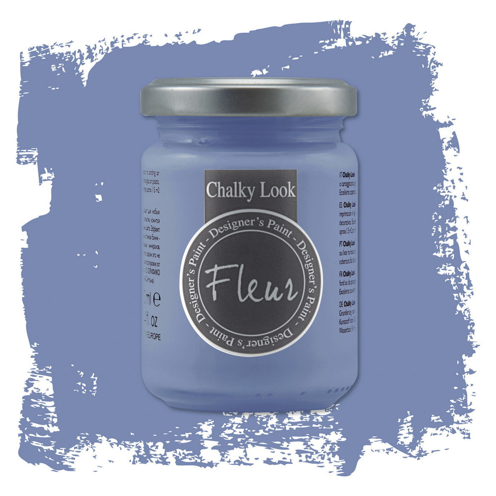 Fleur Chalky Look Άοσμο Οικολογικό Χρώμα Κιμωλίας F63 Copenhagen Blue
