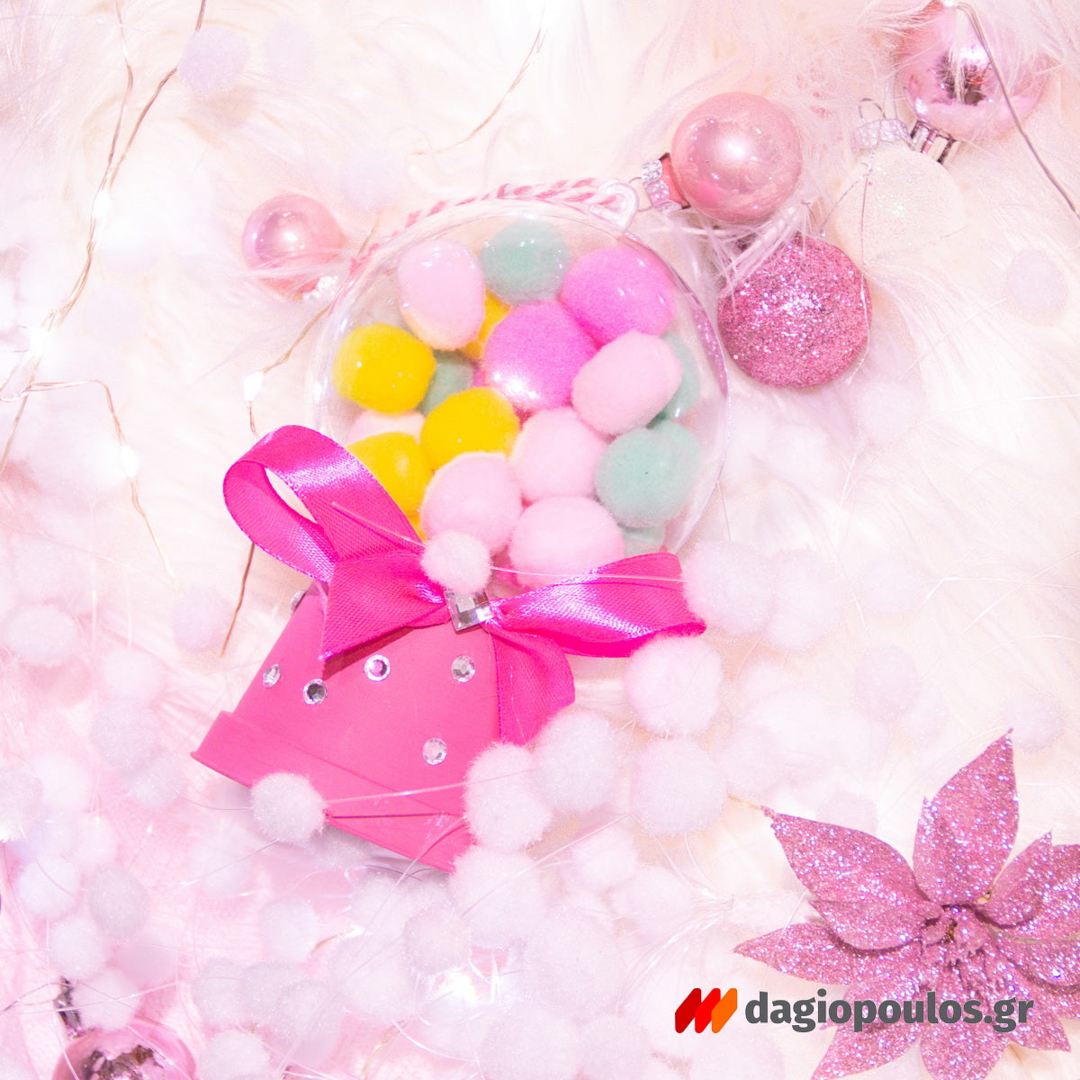 Fleur Chalky Look Άοσμο Οικολογικό Χρώμα Κιμωλίας F80 Penelope’s Pink